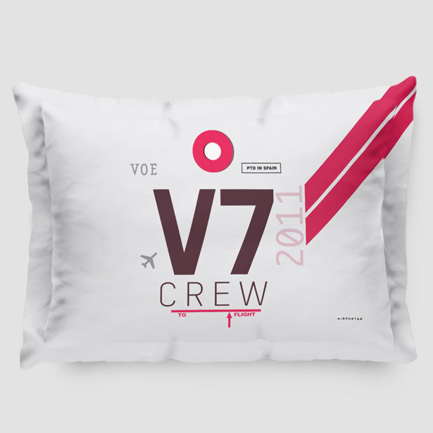 V7 - Pillow Sham - Airportag