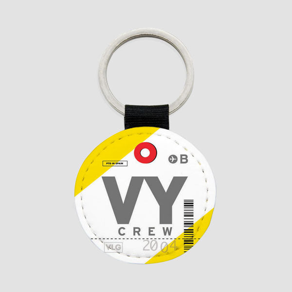 VY - Round Keychain