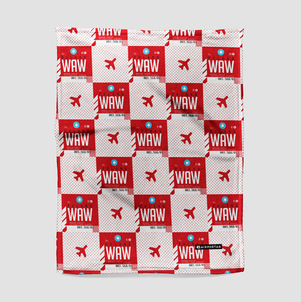 WAW - Blanket - Airportag