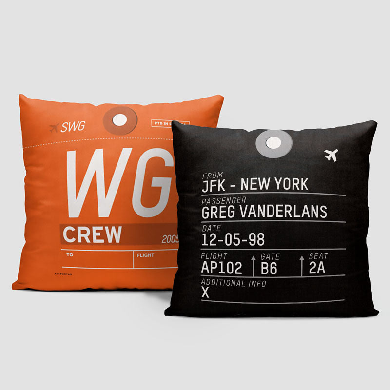 WG - Throw Pillow