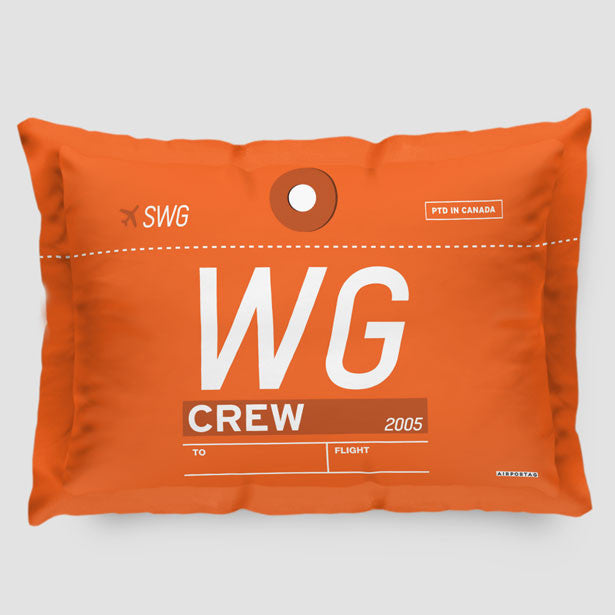 WG - Pillow Sham - Airportag