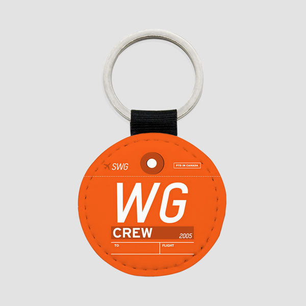 WG - Round Keychain