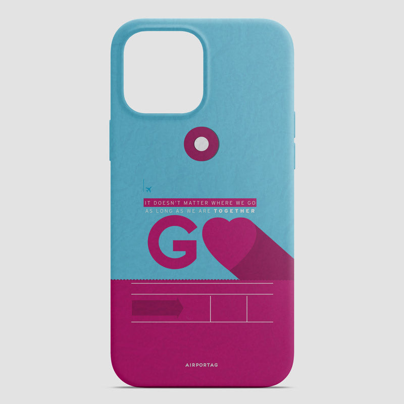 It Doesn't Matter Where We Go - Phone Case