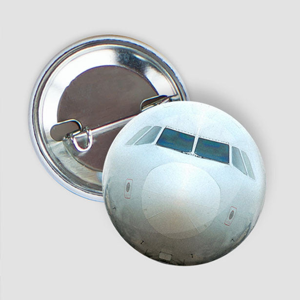 Airplane - Button - Airportag