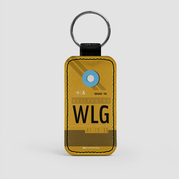 WLG - Leather Keychain - Airportag