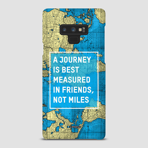 A Journey is - World Map - Phone Case airportag.myshopify.com