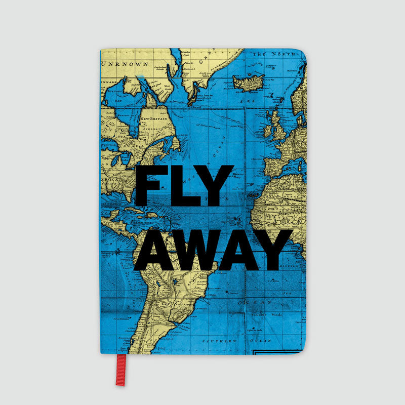 Fly Away - World Map - Journal
