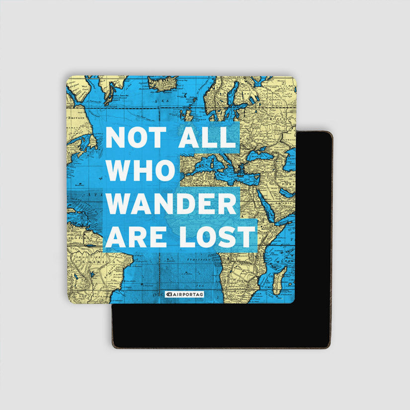 Not All Who - World Map - Magnet