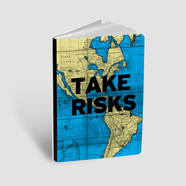 Take Risks - World Map - Journal - Airportag