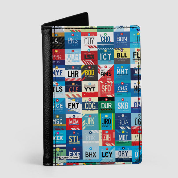 Worldwide Airports - Passport Cover airportag.myshopify.com