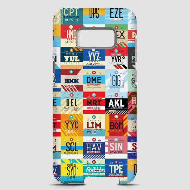 Worldwide Airports - Phone Case - Airportag