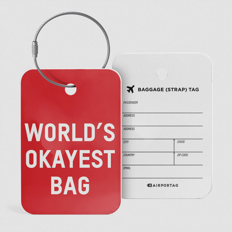 Le sac le plus correct du monde - Étiquette de bagage