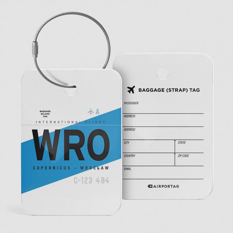 WRO - Luggage Tag