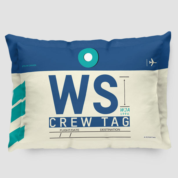 WS - Pillow Sham - Airportag