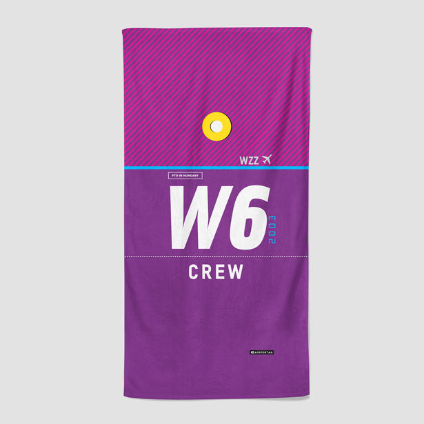 W6 - Beach Towel - Airportag