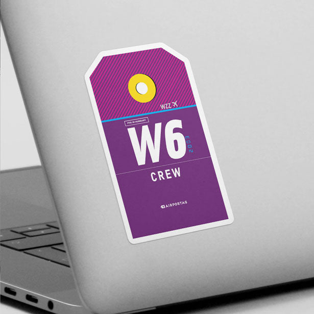 W6 - Sticker - Airportag