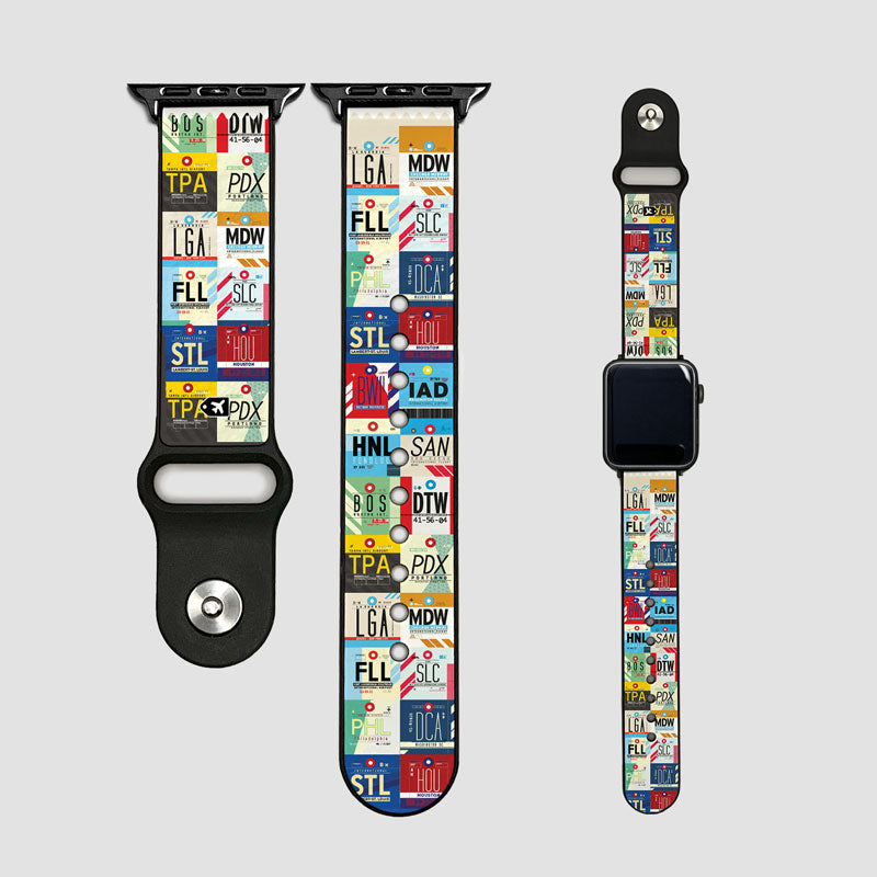 XL Airports USA - Bracelet Apple Watch
