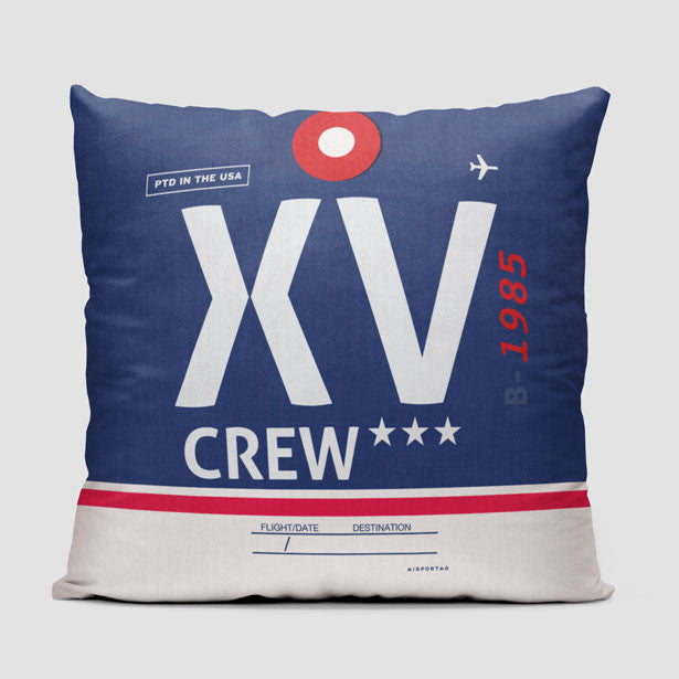XV - Throw Pillow - Airportag