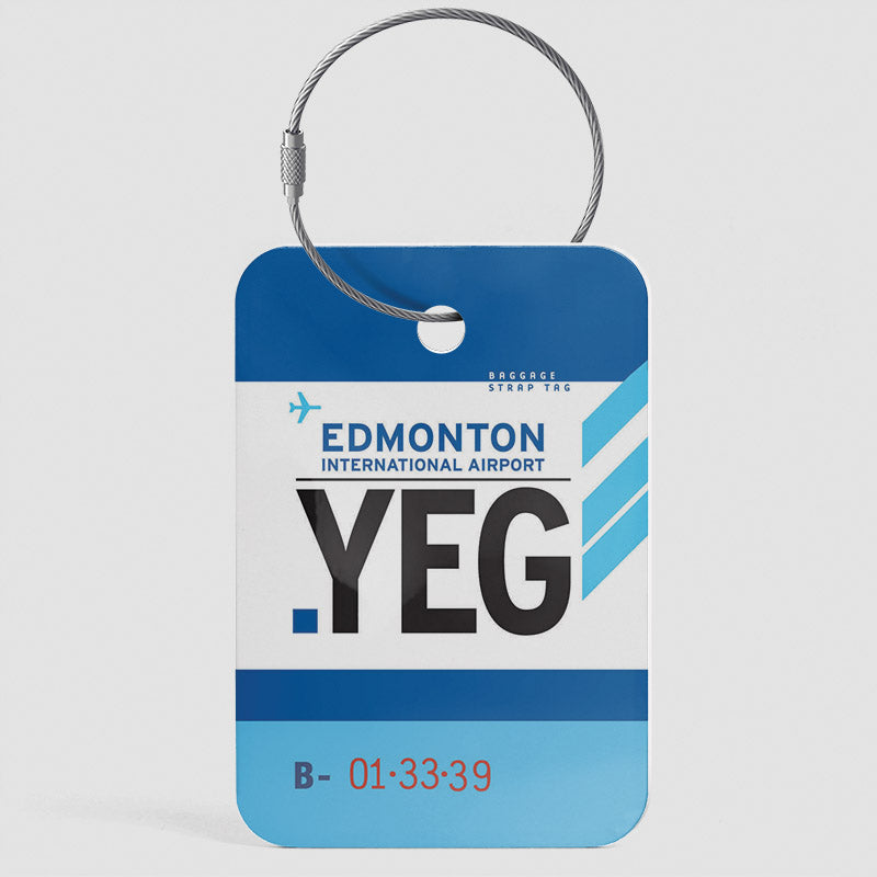 YEG - Étiquette de bagage