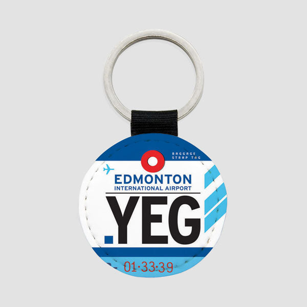 YEG - Round Keychain