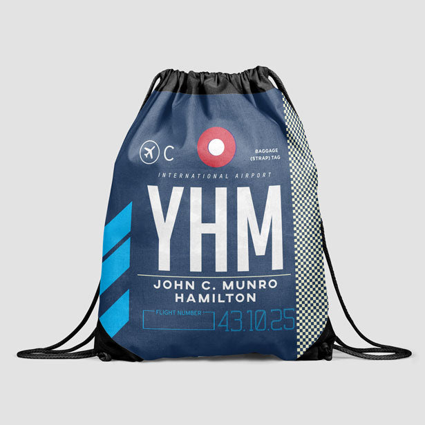 YHM - Drawstring Bag - Airportag