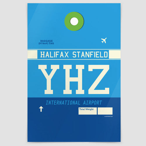 YHZ - Poster - Airportag
