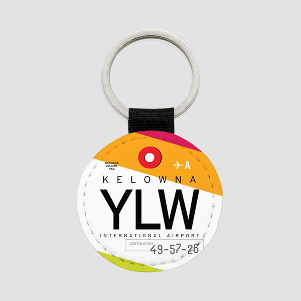 YLW - Round Keychain