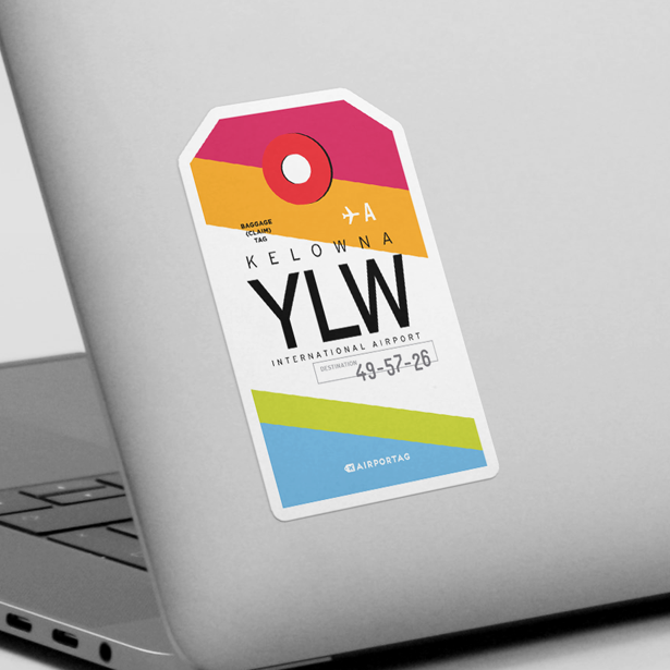 YLW - Sticker - Airportag