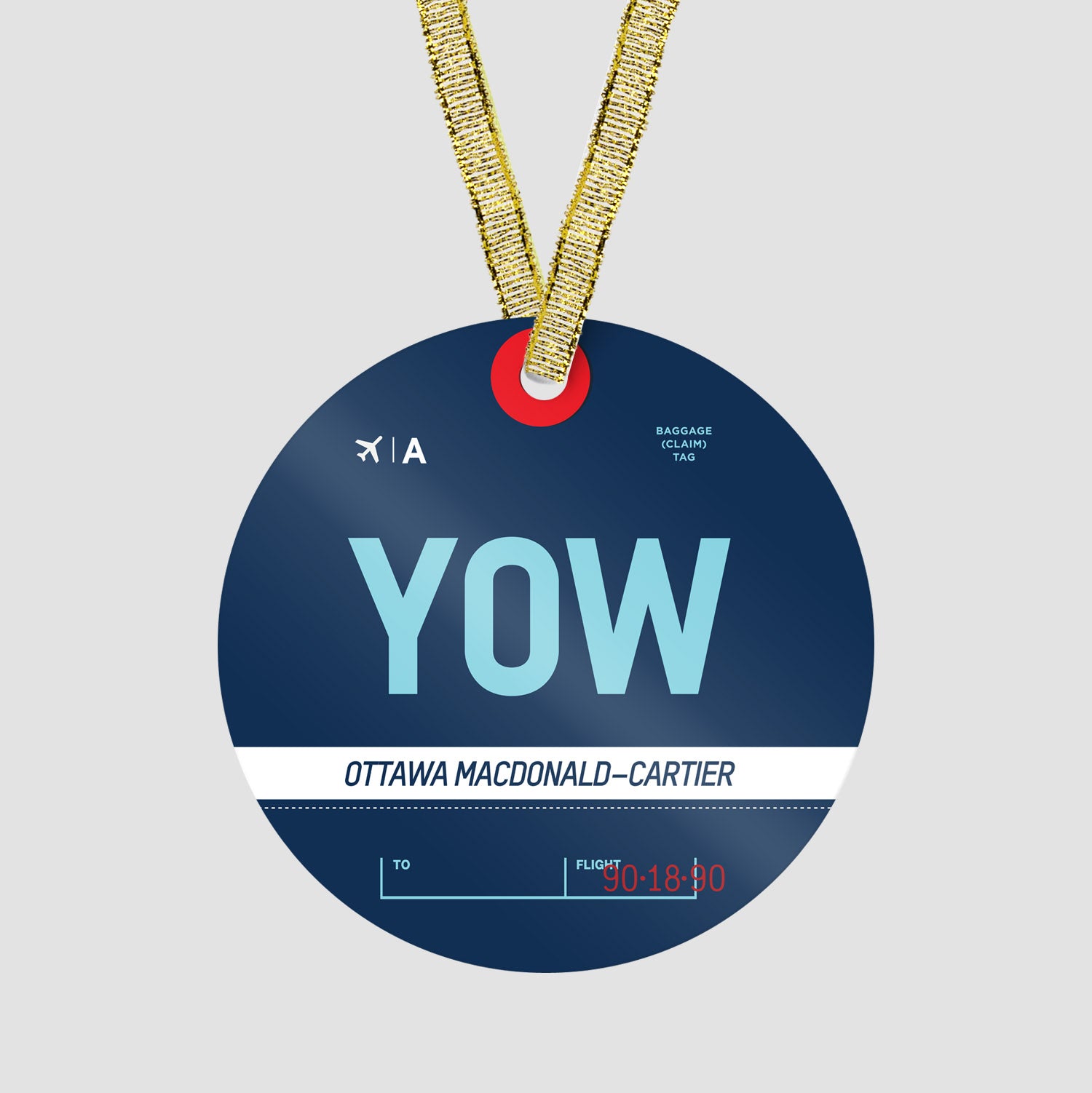 YOW - Ornament - Airportag