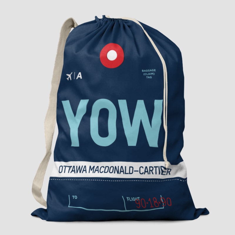 YOW - Laundry Bag - Airportag