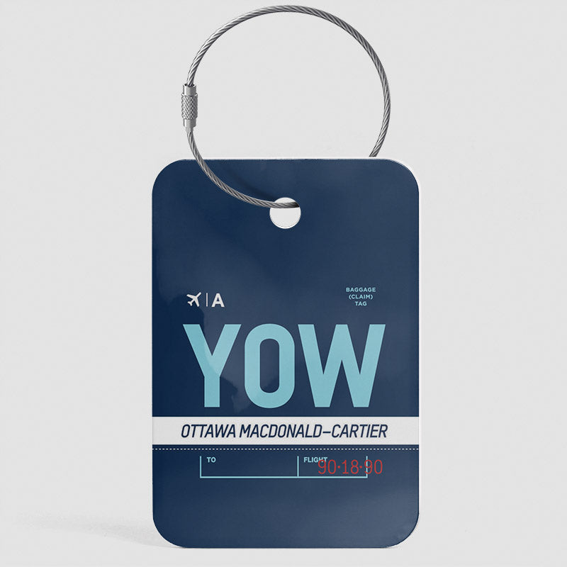 YOW - Étiquette de bagage