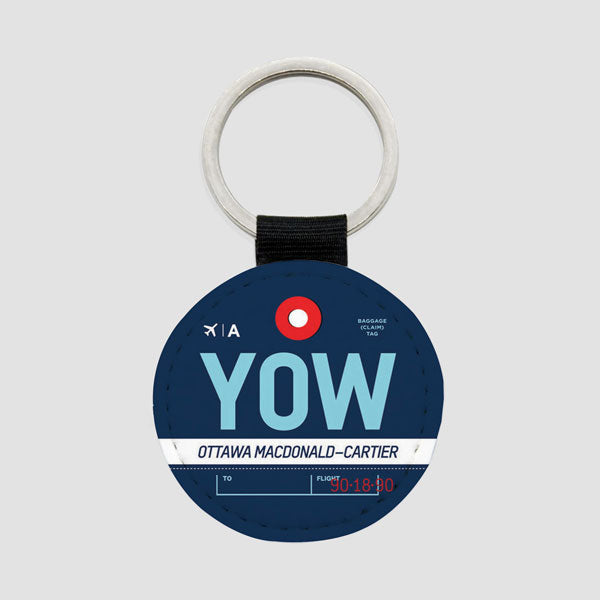 YOW - Round Keychain