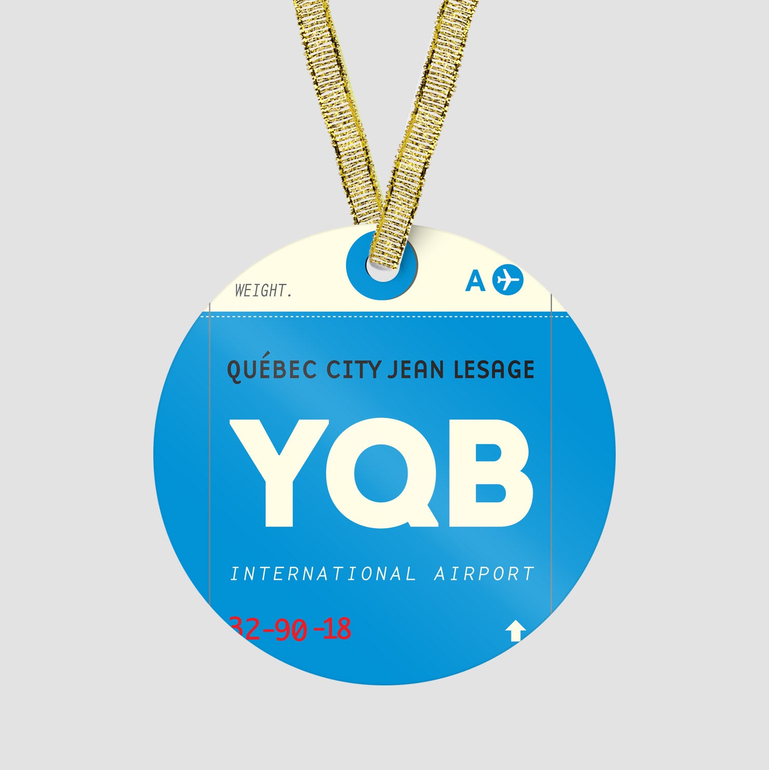 YQB - Ornament - Airportag