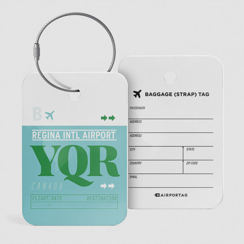 YQR - Étiquette de bagage