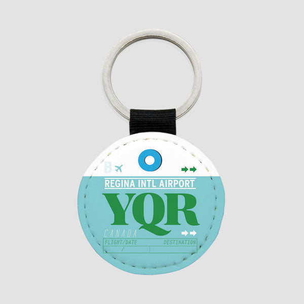 YQR - Round Keychain