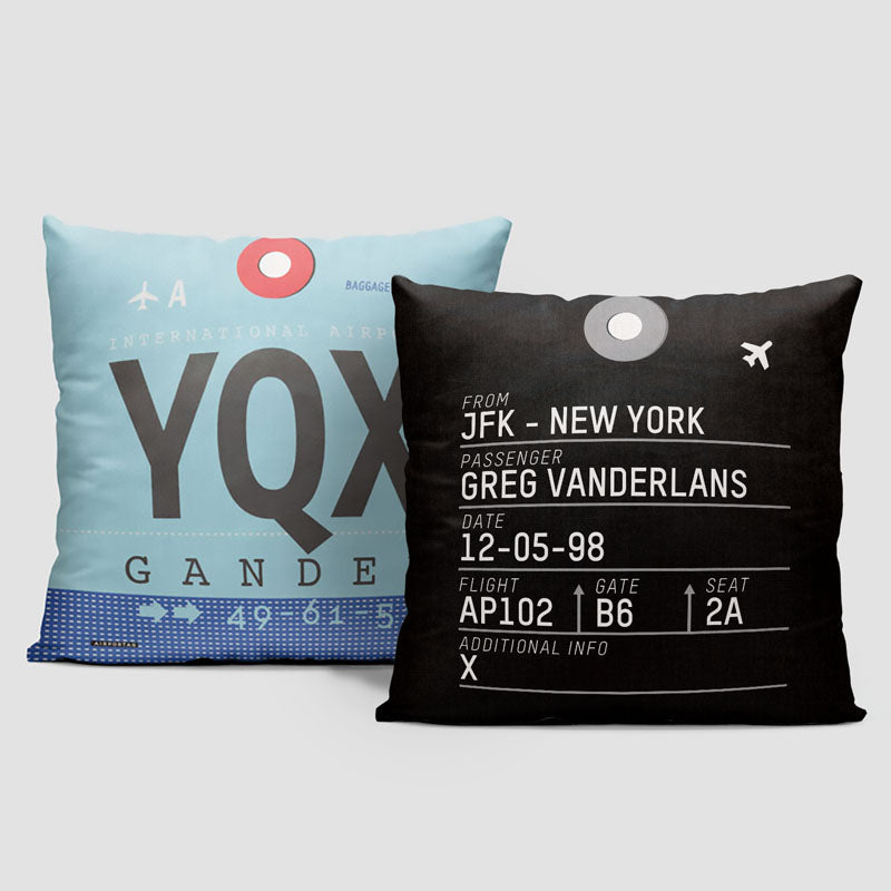 YQX - Throw Pillow