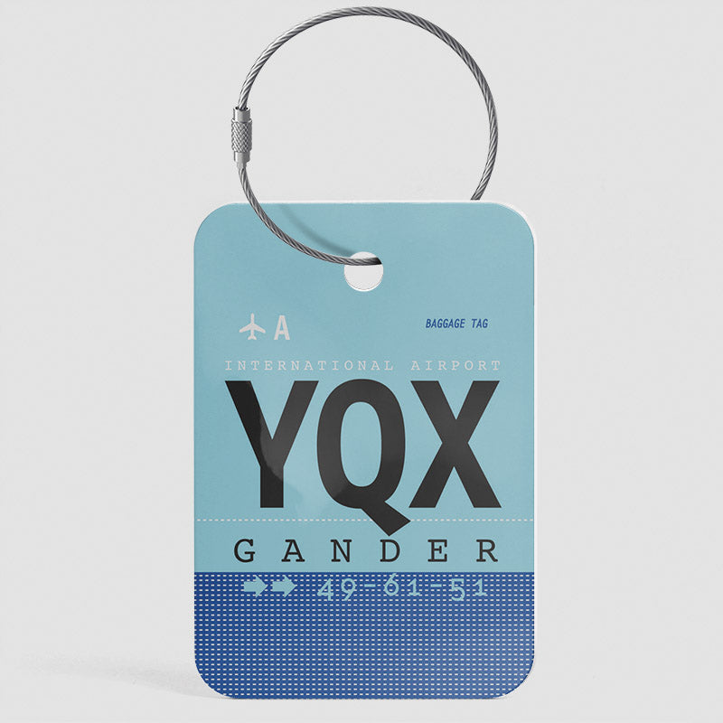 YQX - Luggage Tag