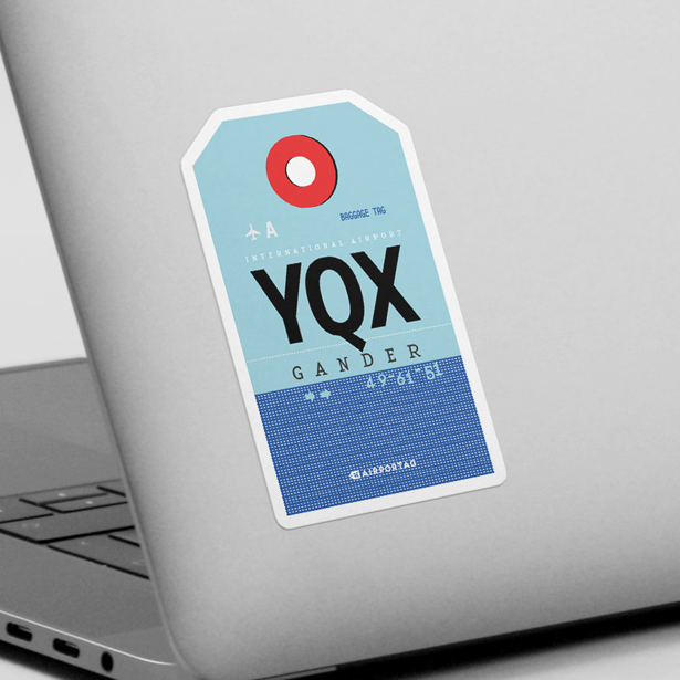 YQX - Sticker - Airportag