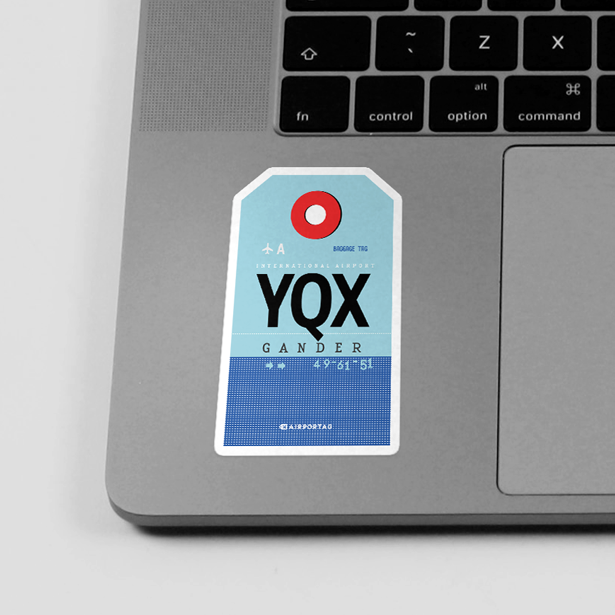 YQX - Sticker - Airportag