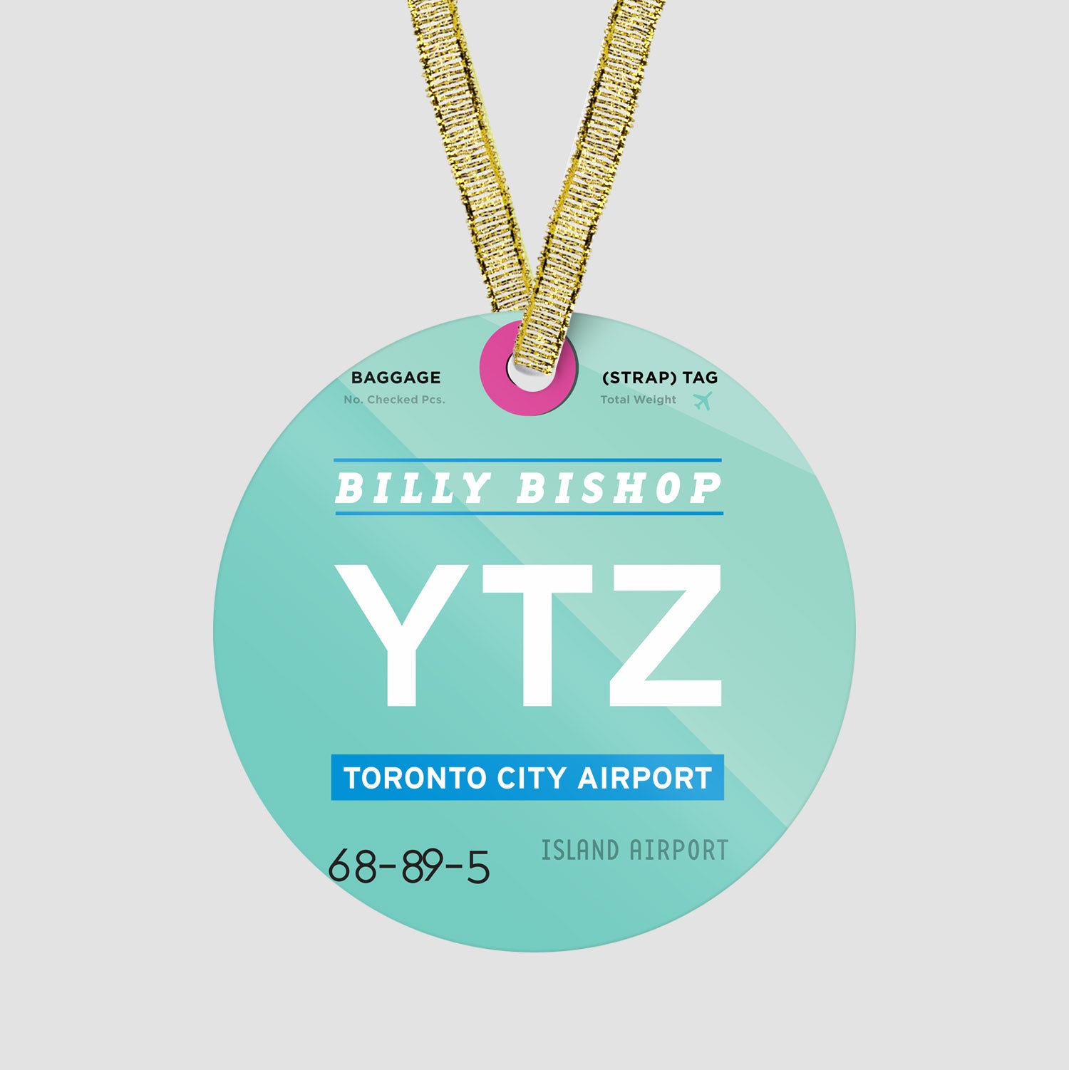 YTZ - Ornament - Airportag