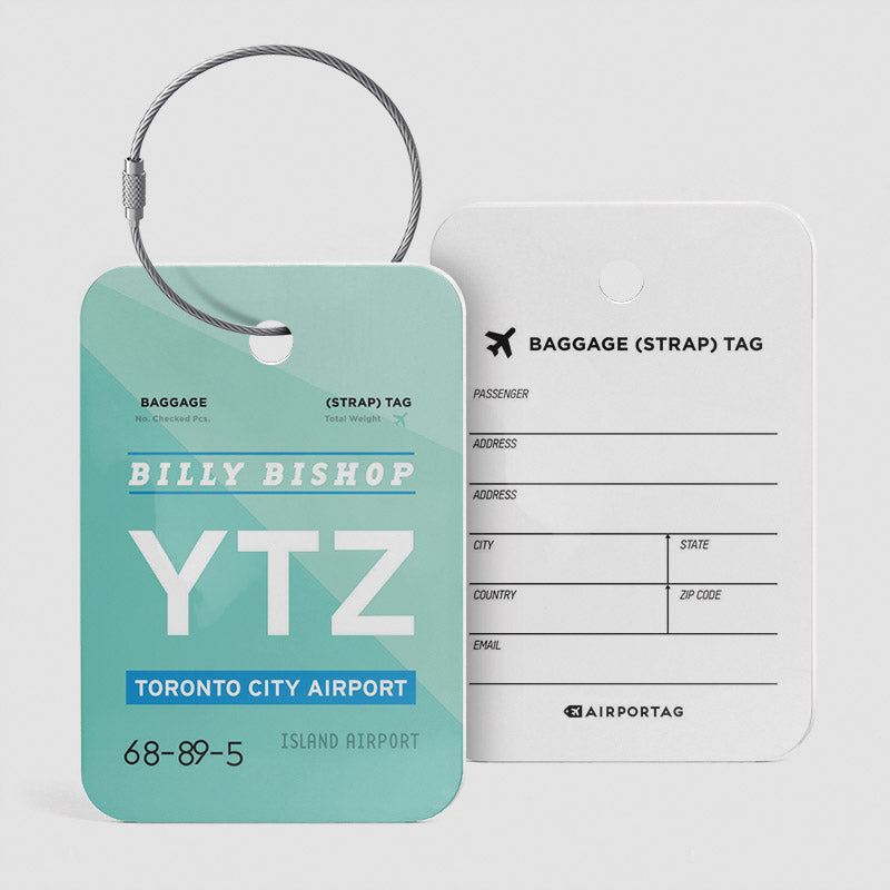 YTZ - Luggage Tag