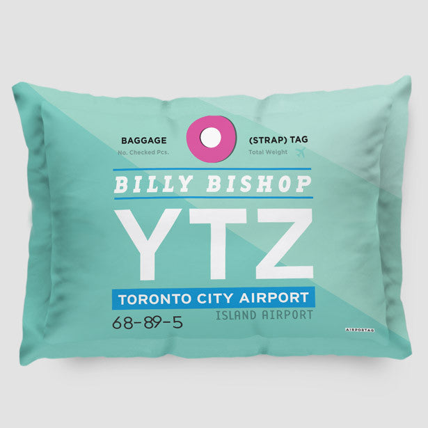 YTZ - Pillow Sham - Airportag