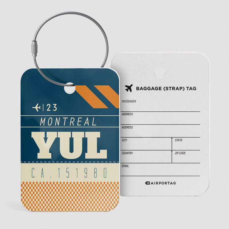 YUL - Luggage Tag