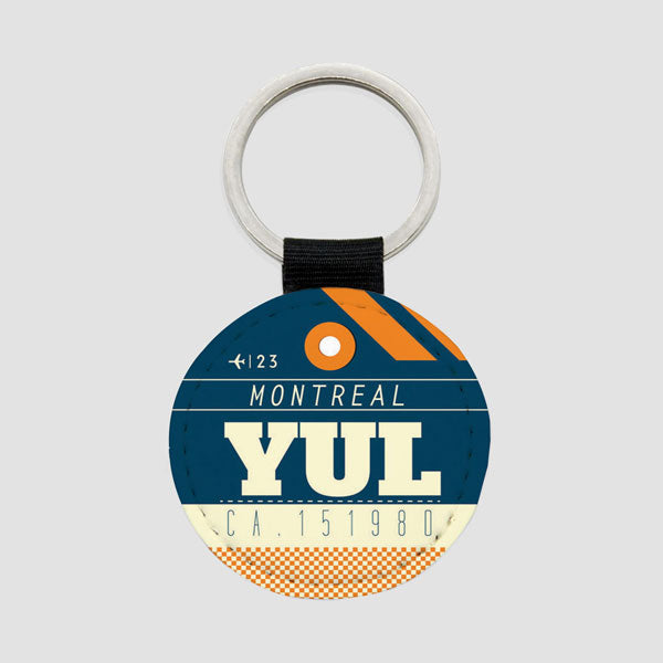 YUL - Porte-clés rond
