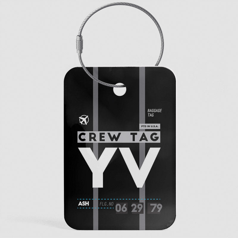 YV - Étiquette de bagage