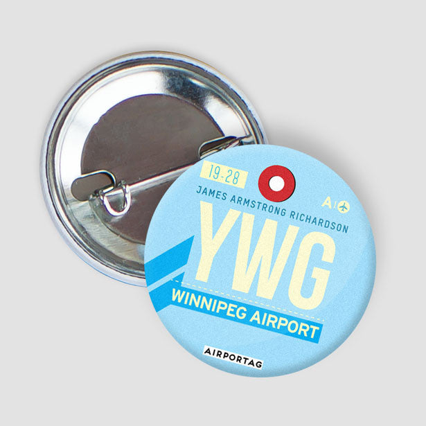 YWG - Button - Airportag