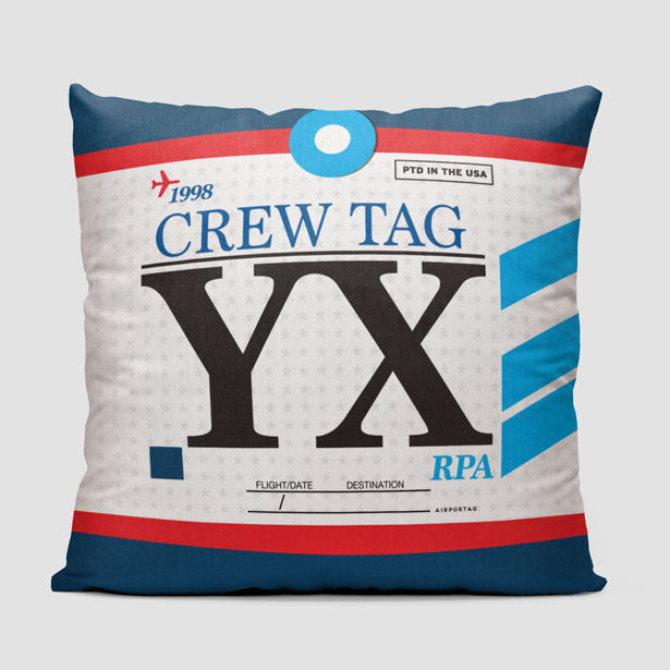 YX - Throw Pillow - Airportag