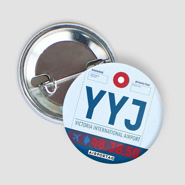 YYJ - Button - Airportag