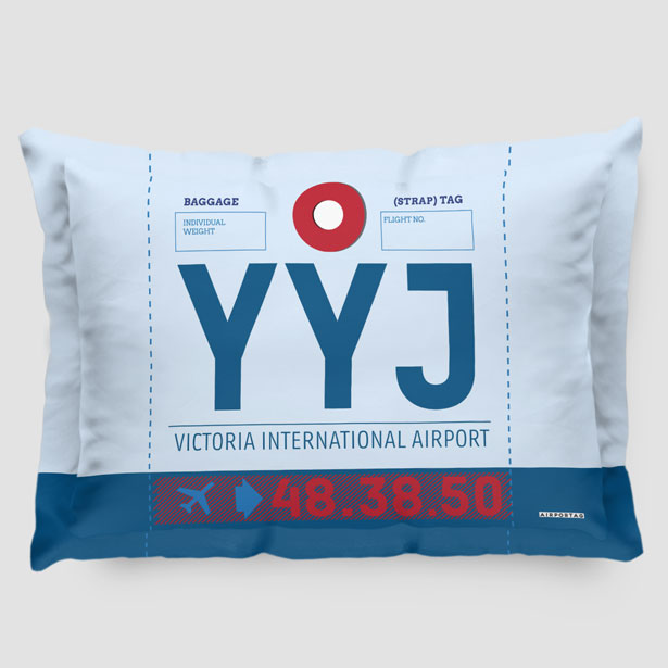 YYJ - Pillow Sham - Airportag