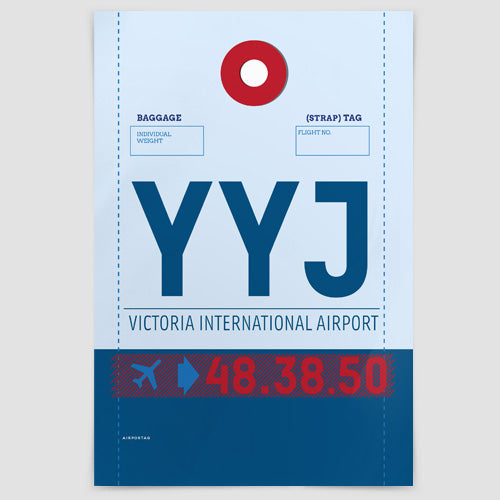 YYJ - Poster - Airportag